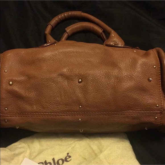 Chloe Paddington Cognac Satchel Bag - Picture 4 of 8