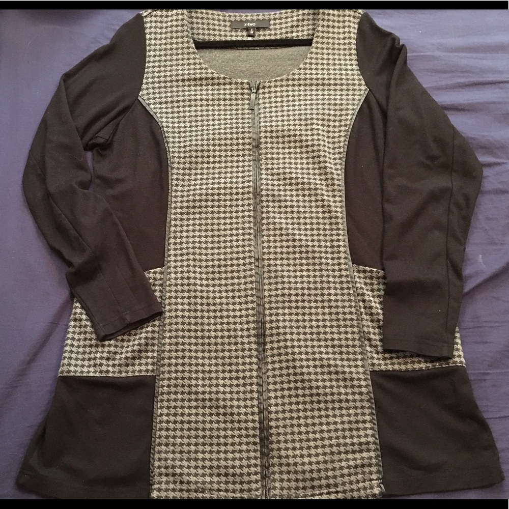 Black and grey tunic/dress