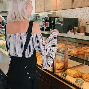 LF off the shoulder top