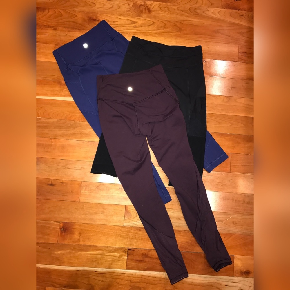 LuLuLemon Legging Bundle (set of 3!) - size 4