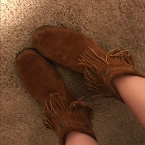 Minnetonka boots.