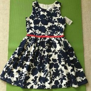 Floral Sateen Dress