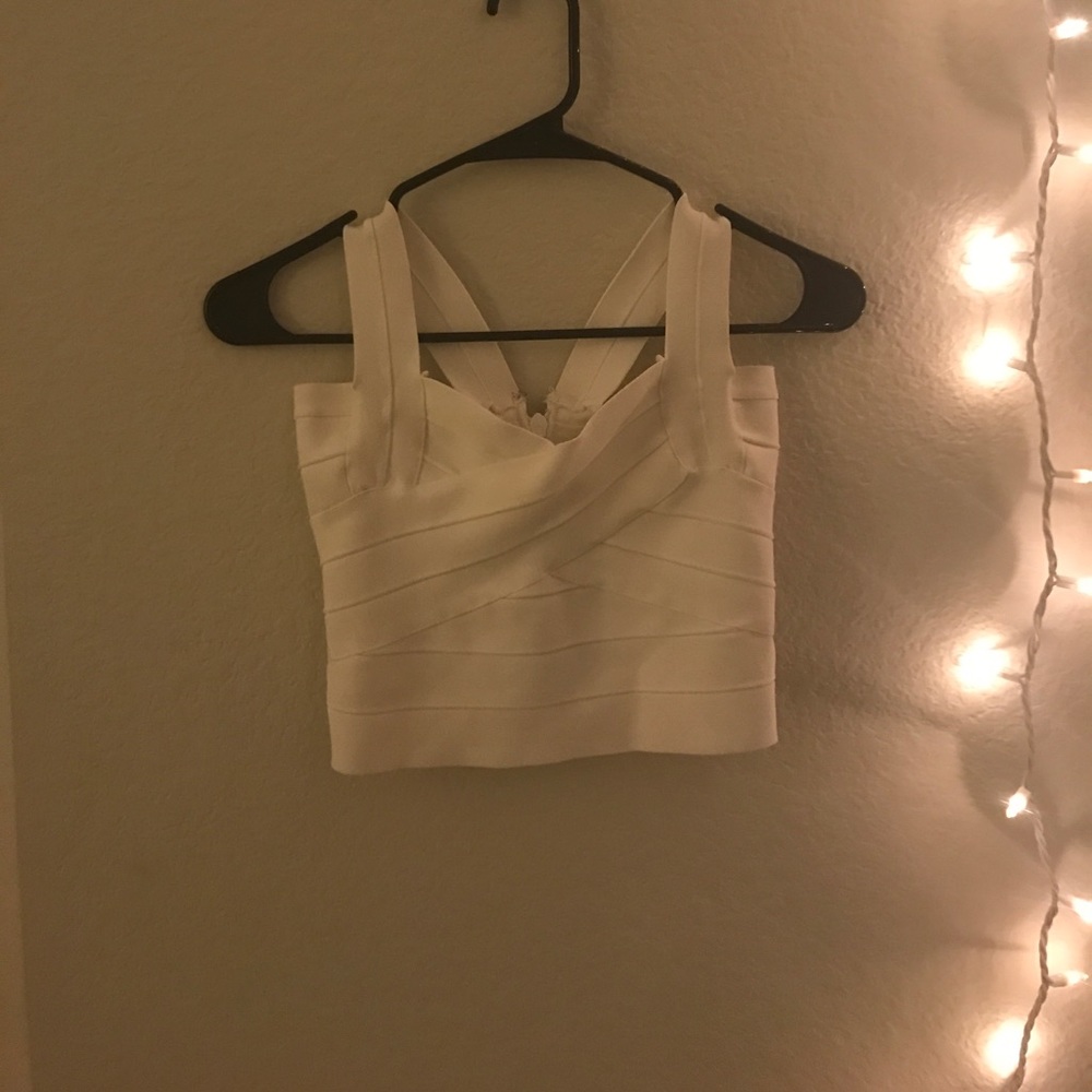 LF bandage crop tank