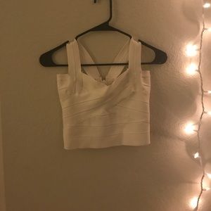 LF bandage crop tank