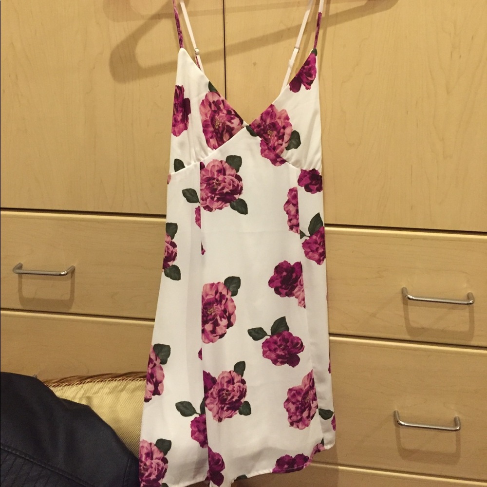 Floral mini dress