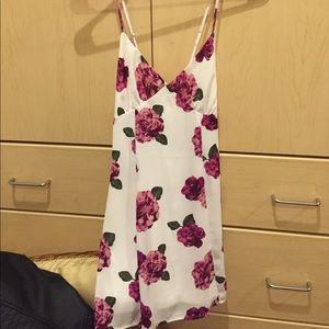 Floral mini dress