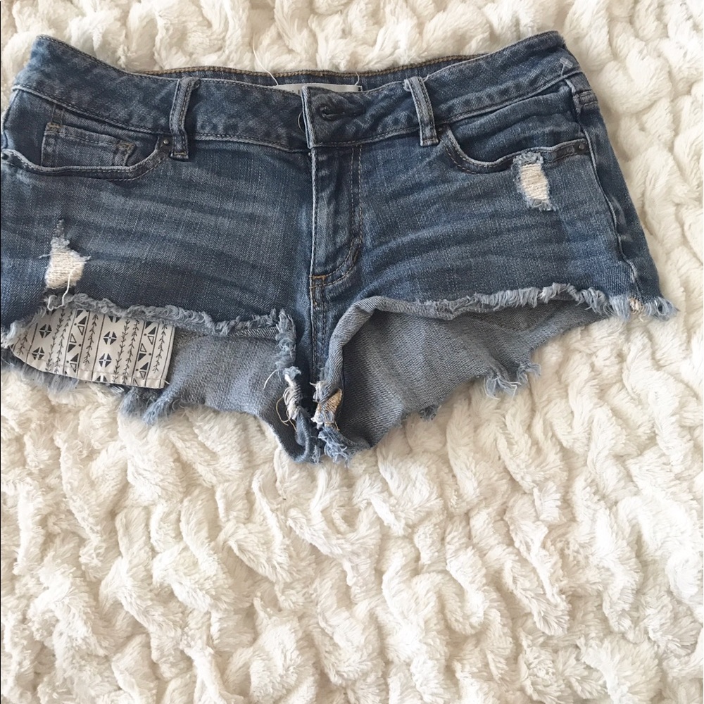 Booty shorts. Size 3