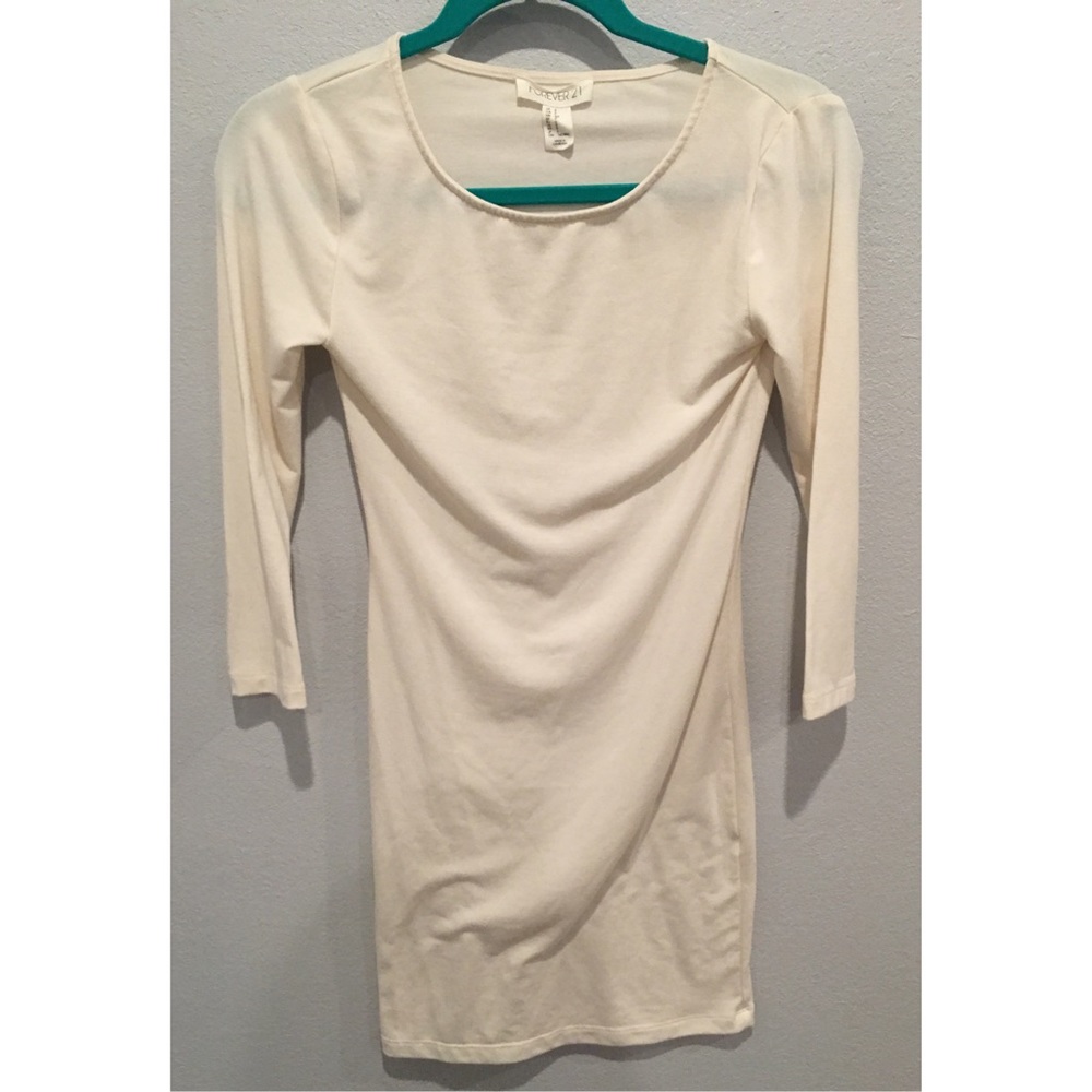NWOT Forever 21 bodycon 3/4 Length Sleeve Dress