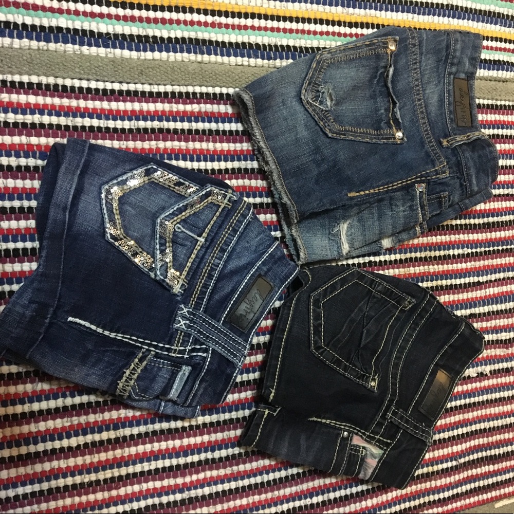 3 pair of Daytrip shorts size 23 never worn!