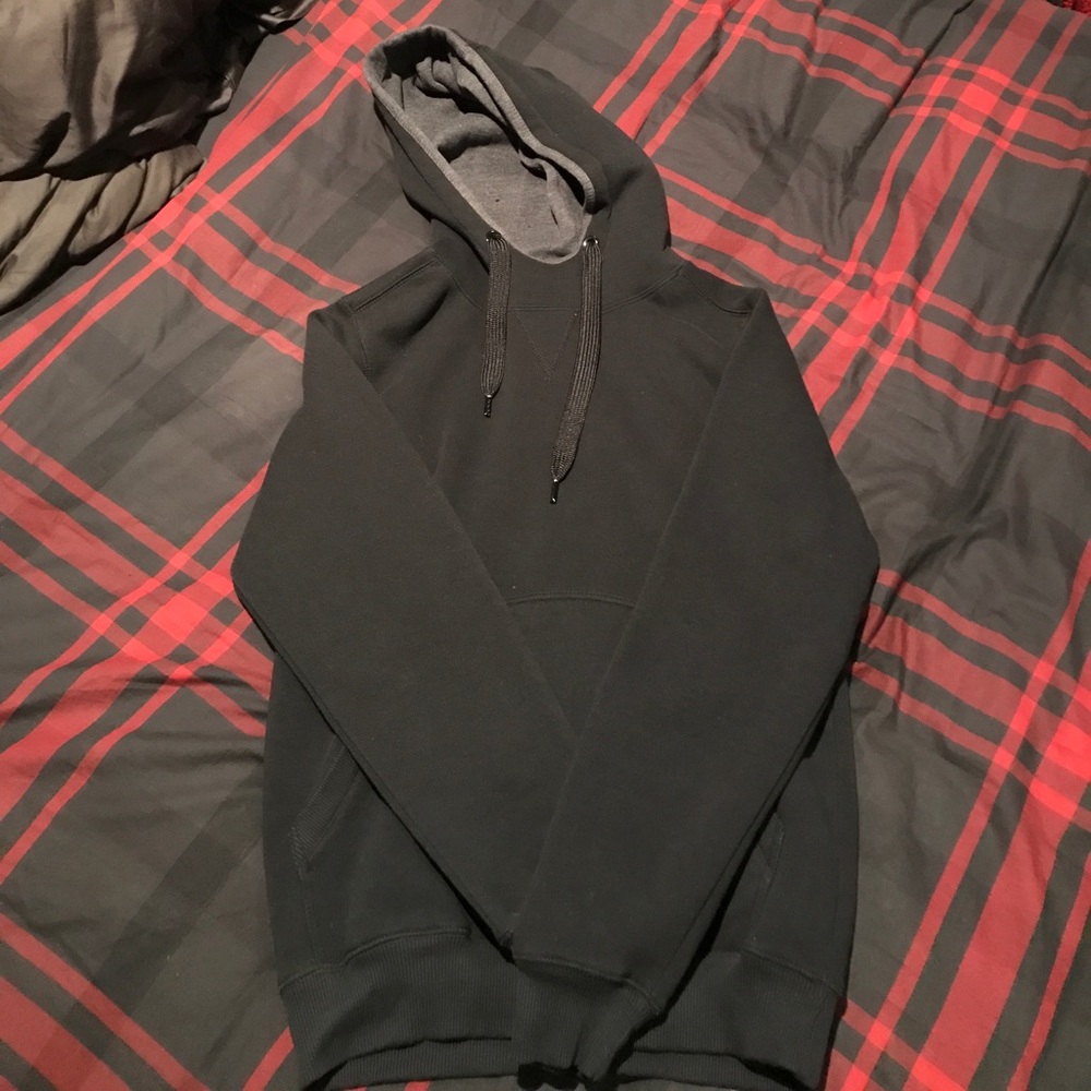 Black hoodie