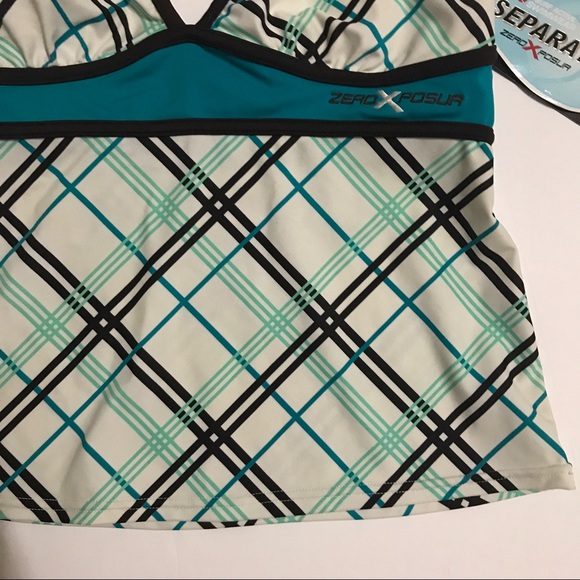 Zero XPosur Surf & Swim Tankini Top - [SW-18] - Picture 4 of 6