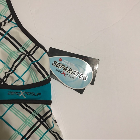 Zero XPosur Surf & Swim Tankini Top - [SW-18] - Picture 5 of 6