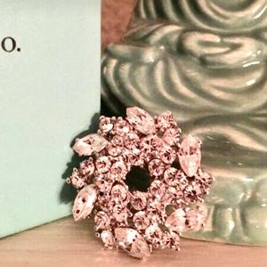 Swarovski Jeweled Broach or Headpiece