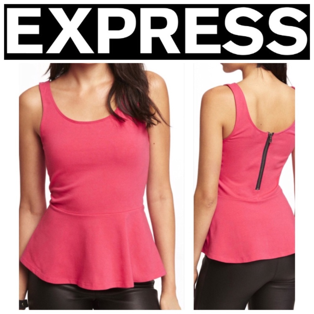 [Express] Peplum Tank Top
