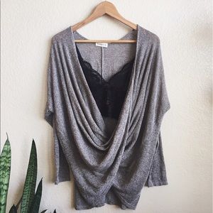 GINGER G open front sweater