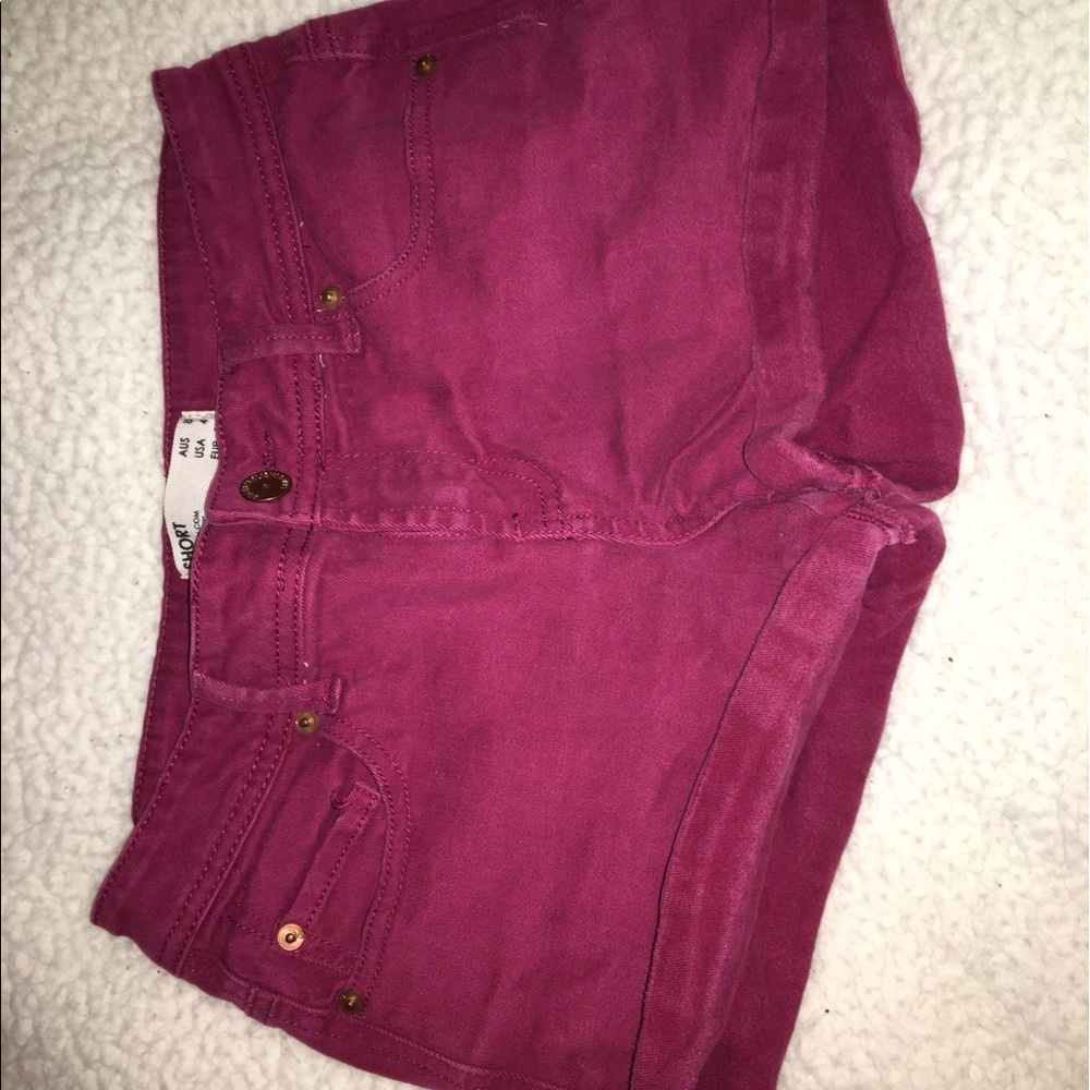 Maroon/Red Shorts