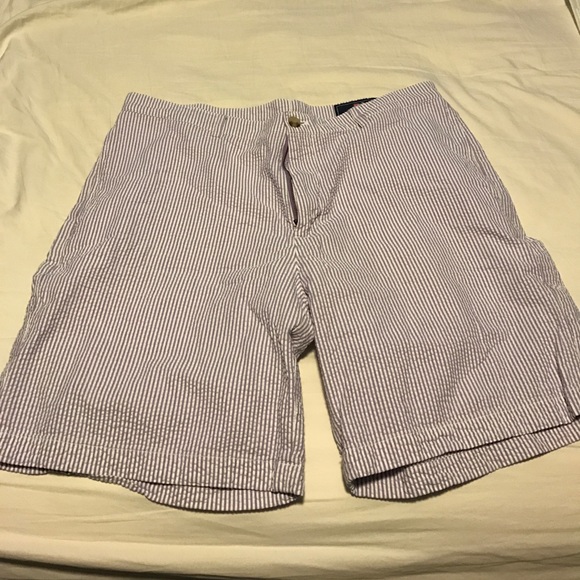Purple seersucker vineyard vines shorts - Picture 1 of 1