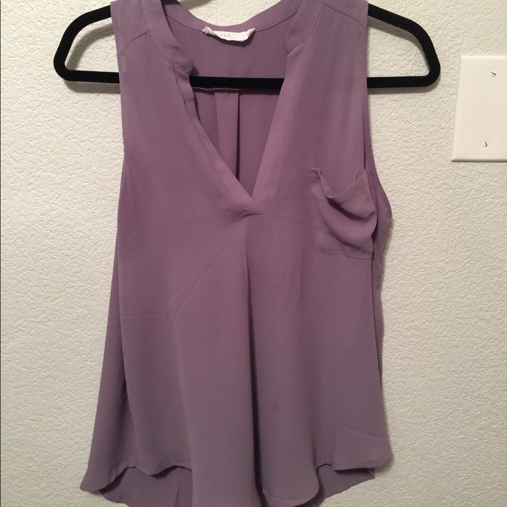 Purple shirt