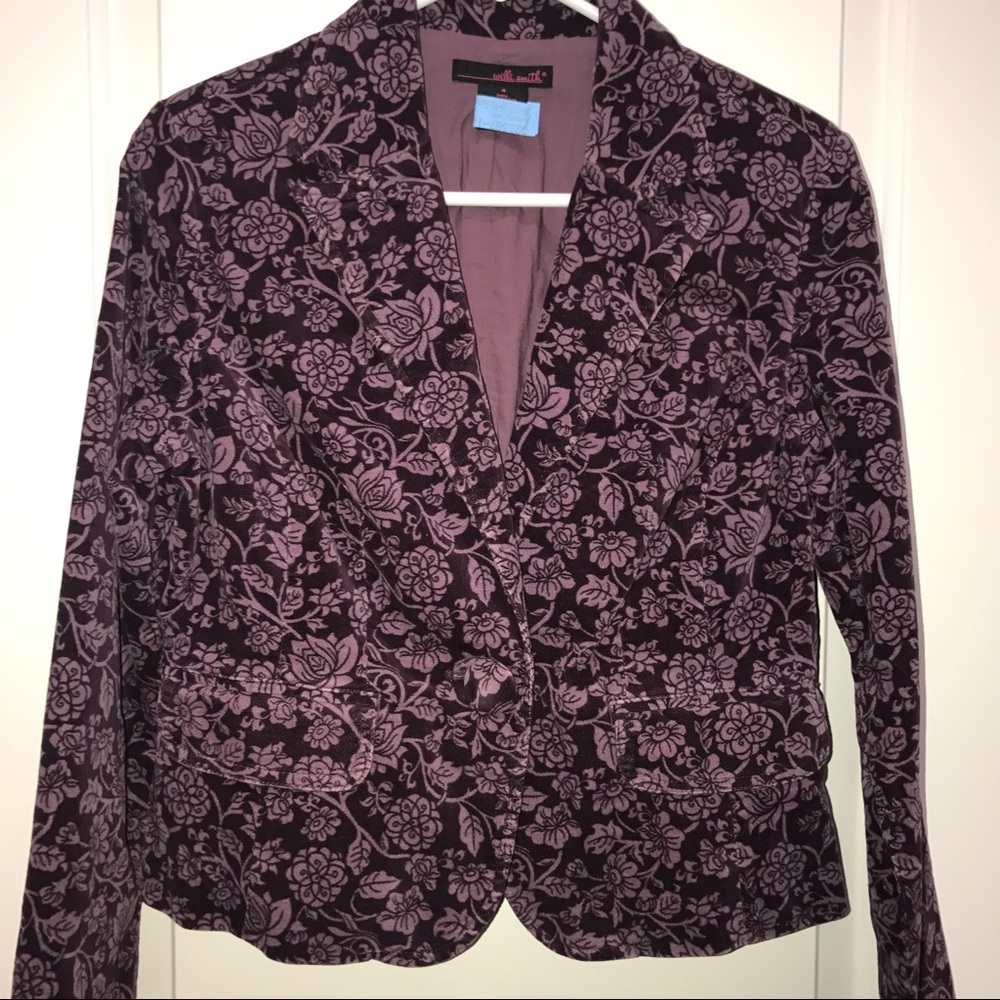 Blazer jacket by Willi Smith Sz 4