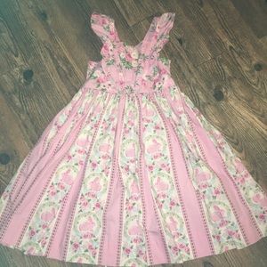 Eleanor Rose spring Easter dress.
