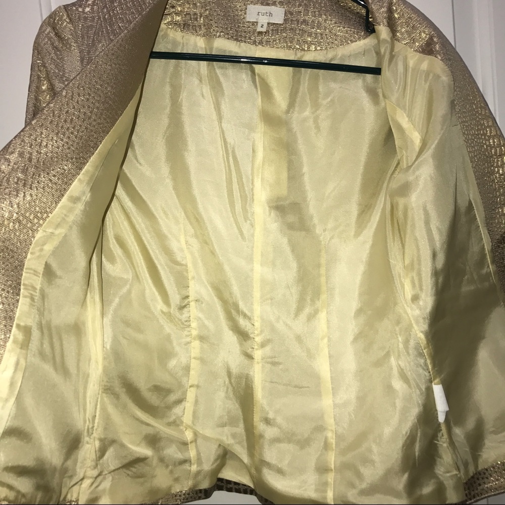 Blazer jacket by Ruth sz 2 - Picture 5 of 6
