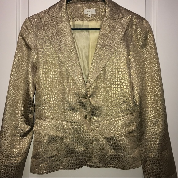 Blazer jacket by Ruth sz 2 - Picture 2 of 6