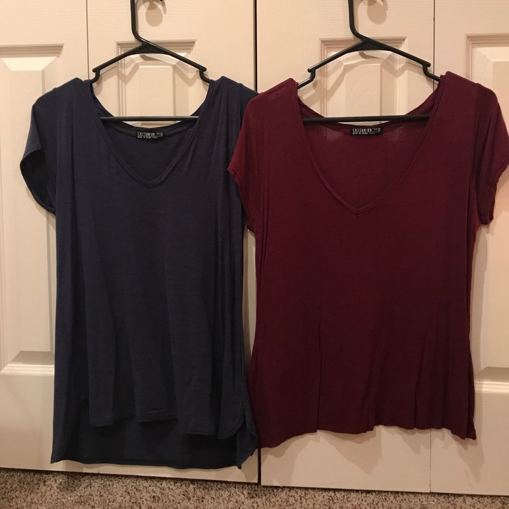 Plain tshirts!