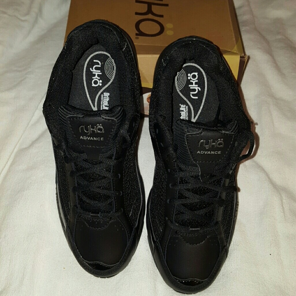 Ryko black sneakers