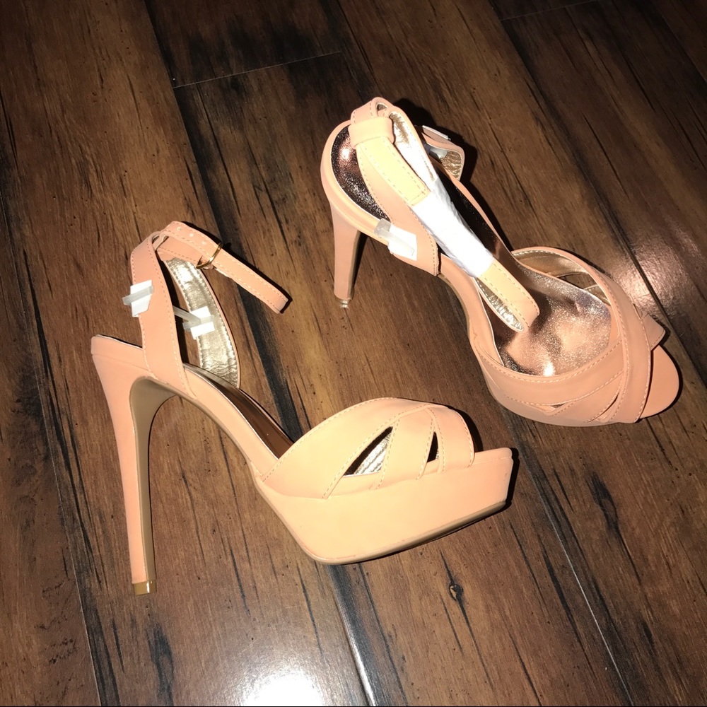 🌺Multi Strap Stiletto Platform Heel