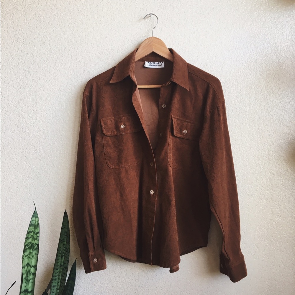 VINTAGE ADOLFO button up