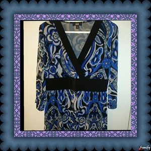 Absolutely Gorgeous "AGB" Babydoll Blouse