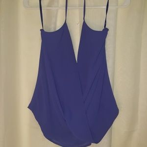 Naked Zebra xover halter top
