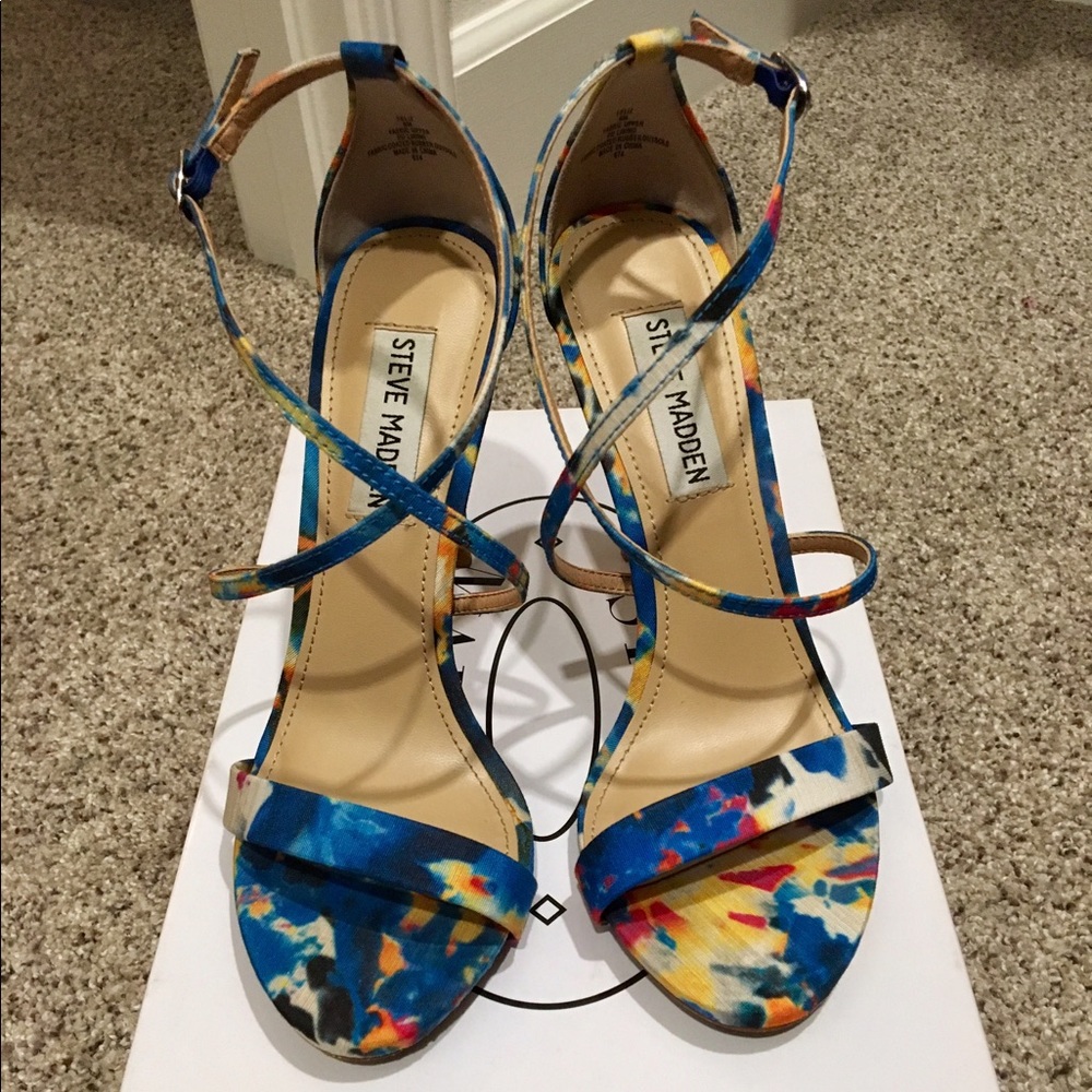 Steve Madden Feliz Blue Multi