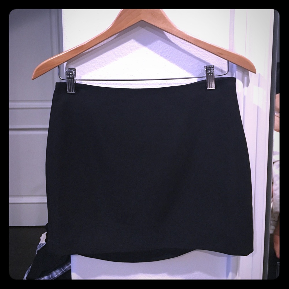 Express dress mini black skirt