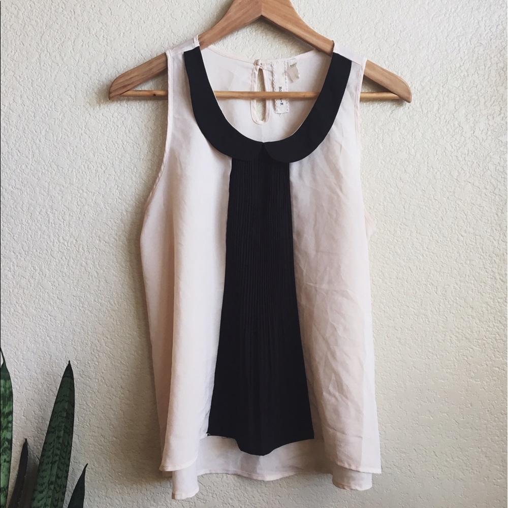 ANTHROPOLOGIE bib tank top