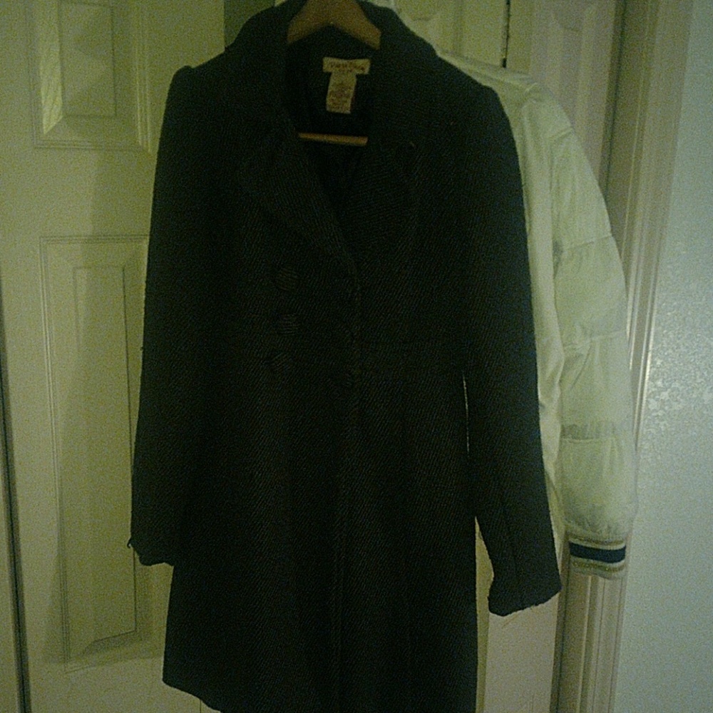 Paris blues pea coat