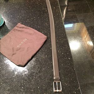 Brown Gucci Belt