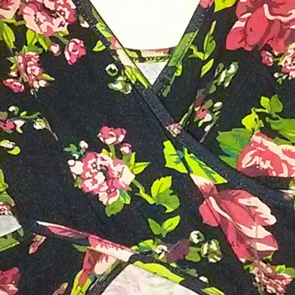 Cheap lightweight dress, faded from washing.