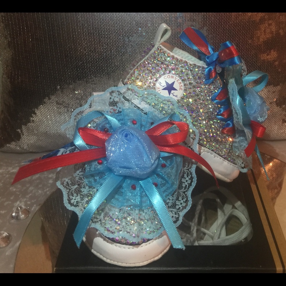 Custom Bling Baby Converse (Made to Order)