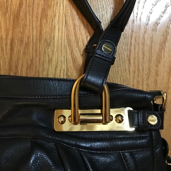 Black Leather B Makowsky purse great condition - Picture 3 of 7