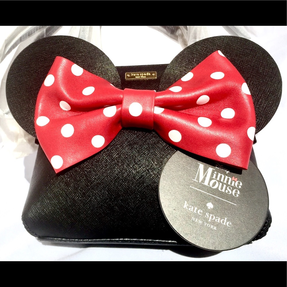 🆕 KATE SPADE❣️ Minnie Mouse Maise Crossbody Bag - Picture 7 of 8
