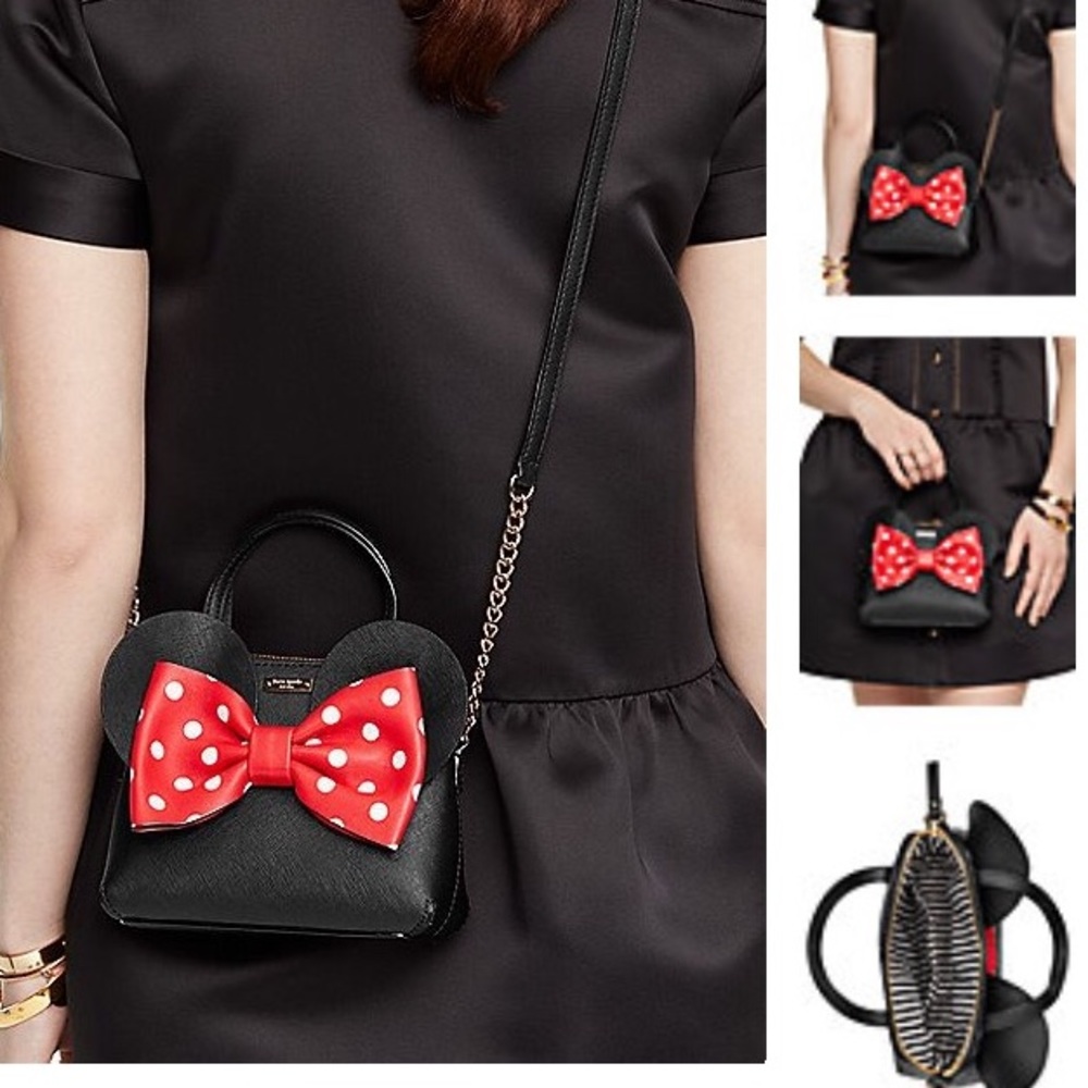 🆕 KATE SPADE❣️ Minnie Mouse Maise Crossbody Bag - Picture 8 of 8