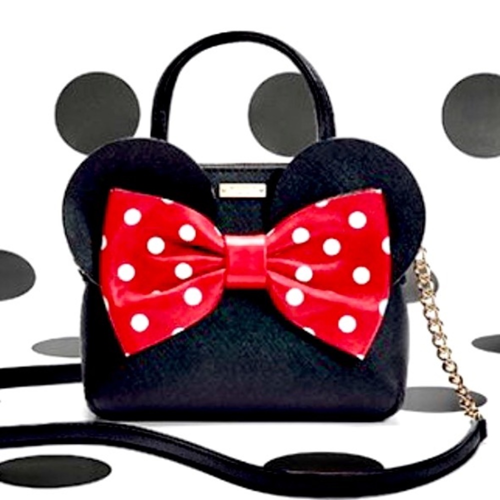 🆕 KATE SPADE❣️ Minnie Mouse Maise Crossbody Bag - Picture 2 of 8