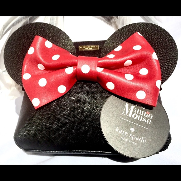 🆕 KATE SPADE❣️ Minnie Mouse Maise Crossbody Bag - Picture 7 of 8