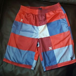 Mens Hurley dri fit mesh shorts
