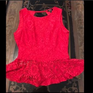 RED BLOUSE