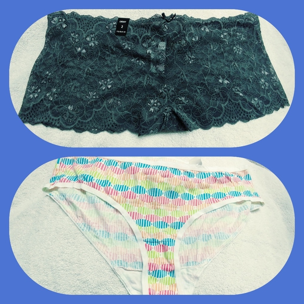 2 pair NWT Women's Panties