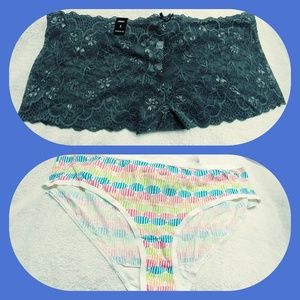 2 pair NWT Women's Panties