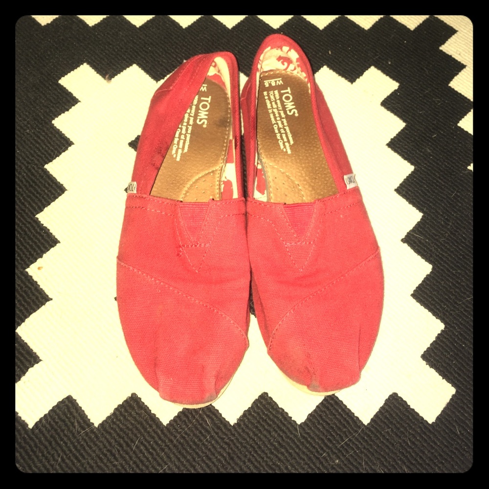 Toms flats size 8.5