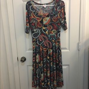 LuLaRoe M Nicole Bold Paisley